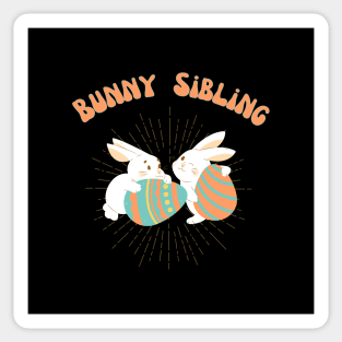 Cutest Bubby Sibling Easter Day Sticker